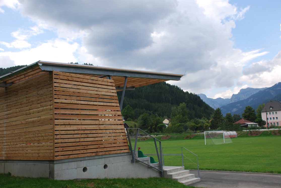 Tribuene Arena Hochschwab-Sued Thoerl