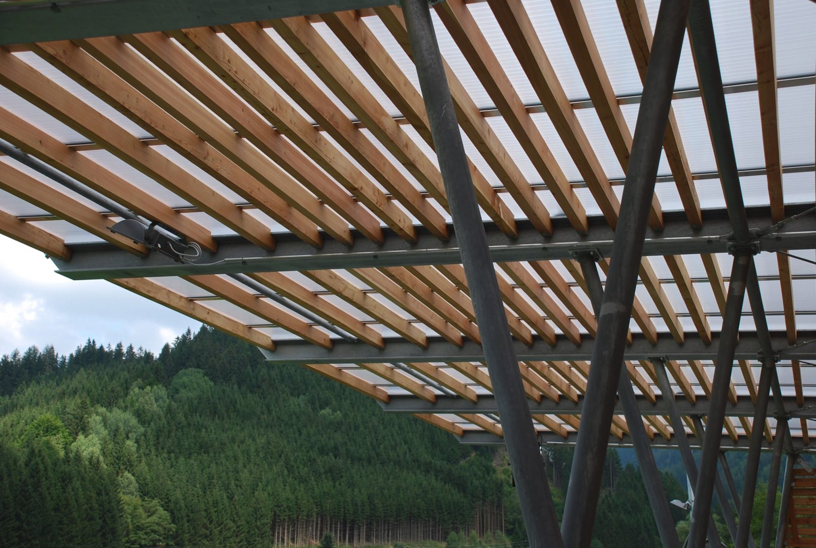 Tribuene Arena Hochschwab-Sued Thoerl